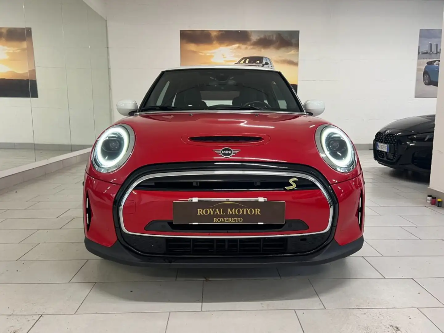 MINI Cooper SE Yours CHILI RED !! PELLE/HAED UP/ HARMAN KARDON !! Rosso - 2