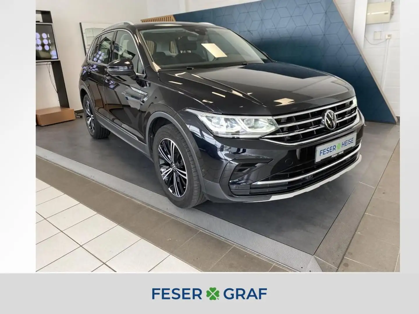 Volkswagen Tiguan 2.0 TDI Elegance DSG*Navi*Matrix*AppConnect Schwarz - 1