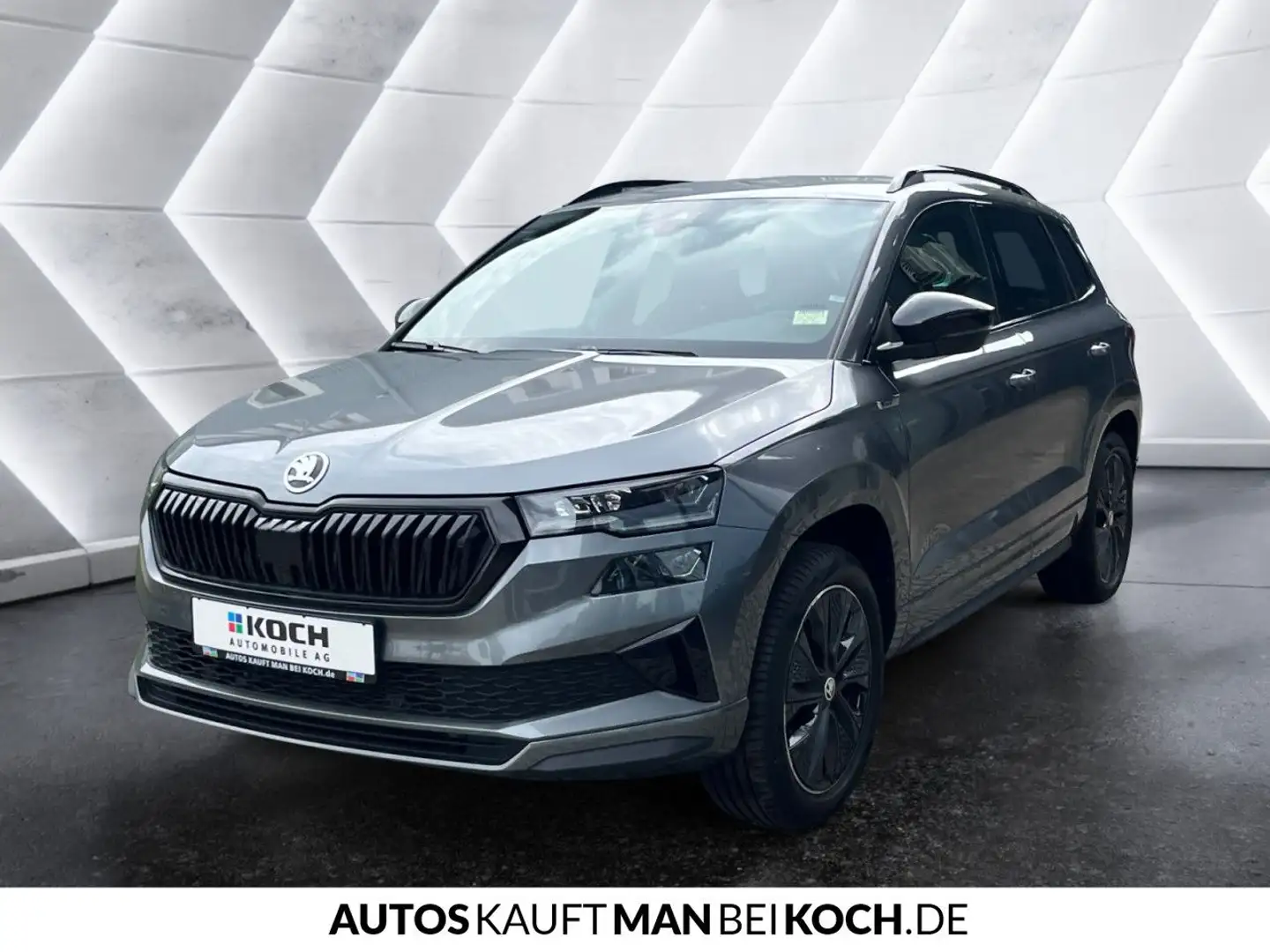 Skoda Karoq 2.0 TSI 4x4 Sportline DSG Bluetooth Navi LED Grau - 2