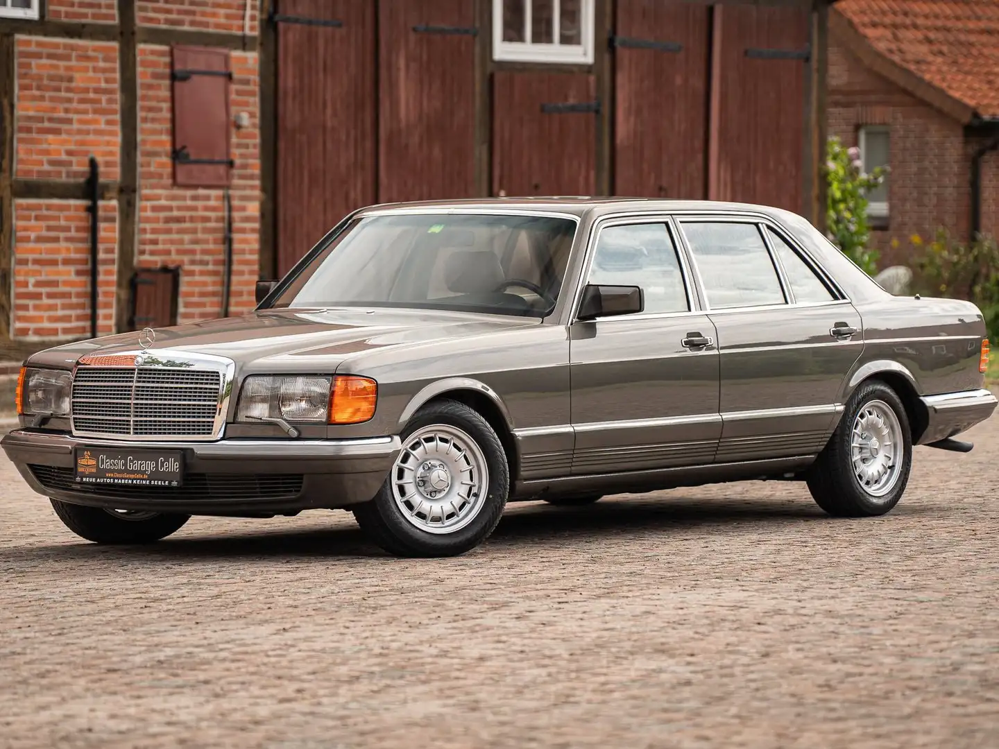 Mercedes-Benz S 500 500 SEL Schweiz Anthrazit Leder Dattel Grau - 1