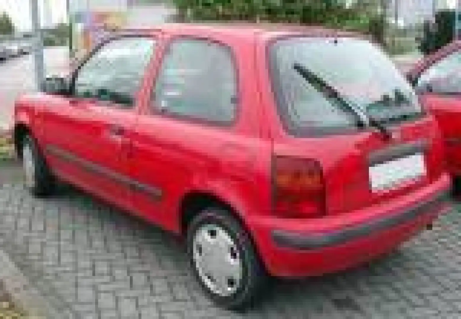 Nissan Micra 1.0i 16V cat 3 porte Matic Rosso - 2