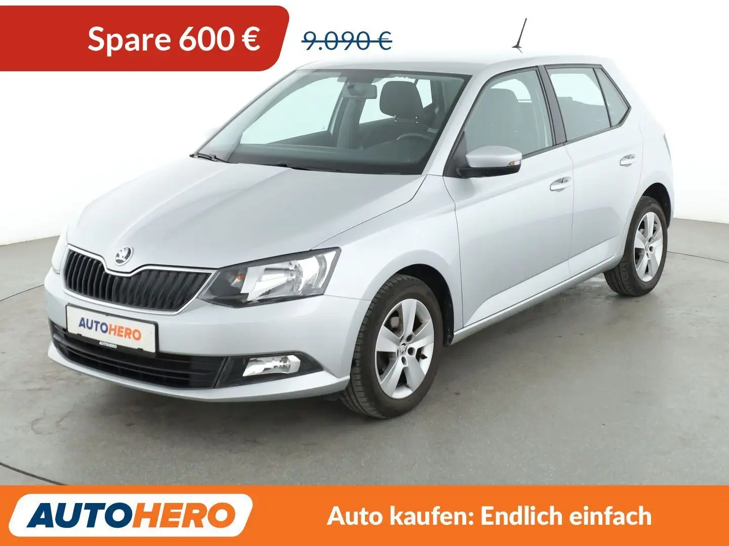 Skoda Fabia 1.0 MPI Ambition *LIMITER*ALU*KLIMA*GARANTIE* Silber - 1