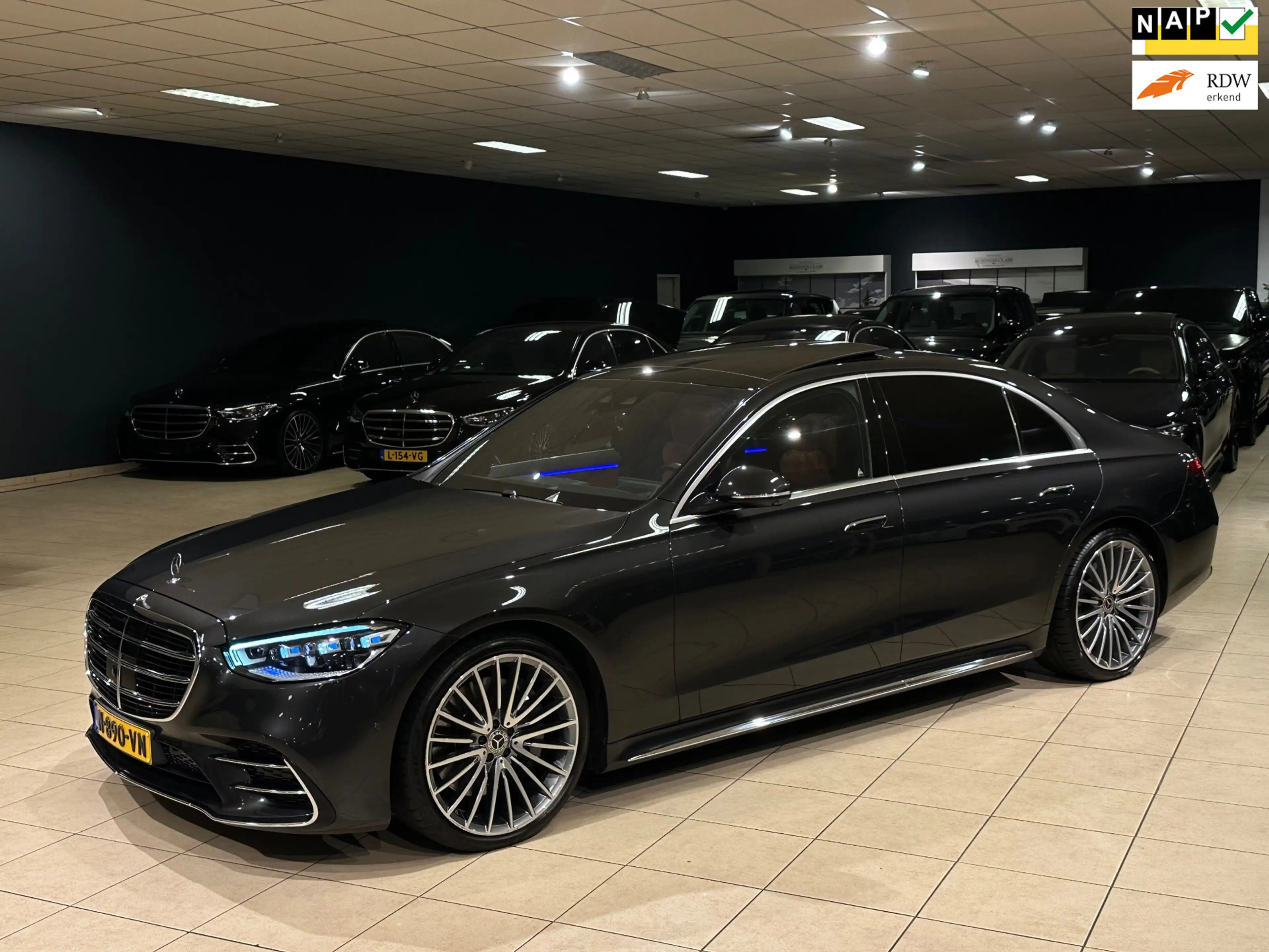 Mercedes-Benz S 400 S 400d 4MATIC LANG AMG|NAP|BTW|MASSAGE|3xTV