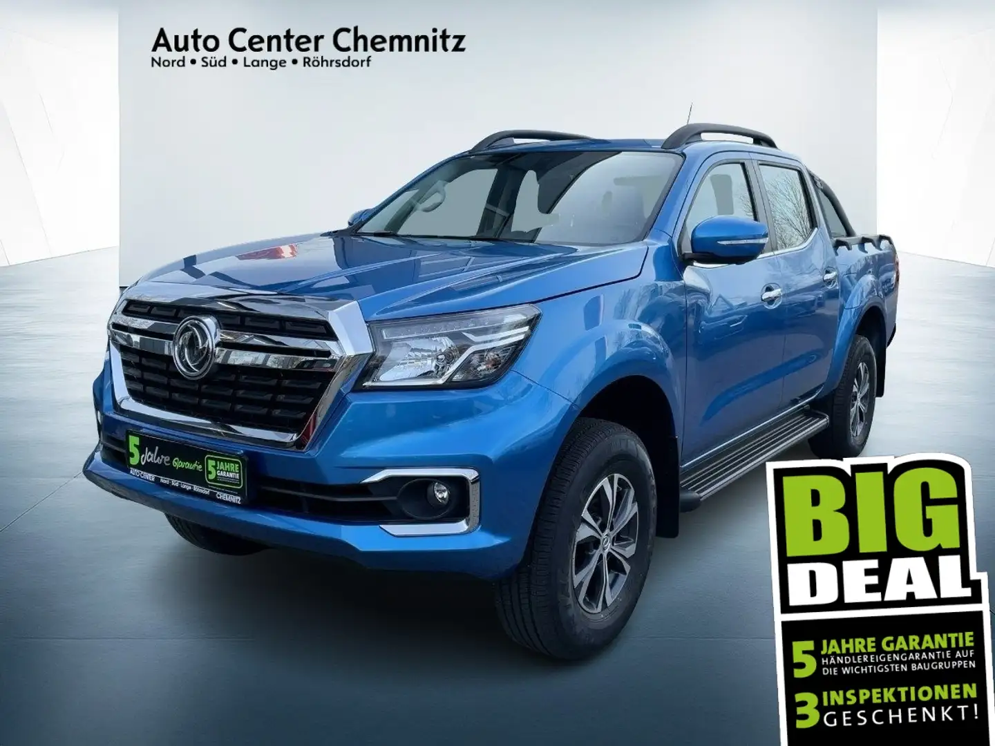 Nissan Navara Rich 6 AT8 4x4 AHK3.0t/Leder/PDC/Kamera Blau - 1