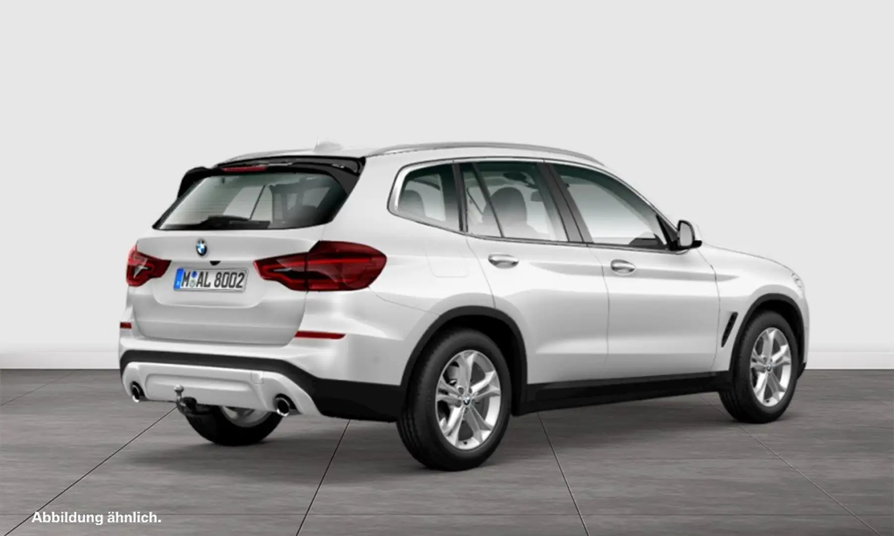 BMW X3 xDrive20d A AHK RFK NAVI LED PDC V+H DAB LM Weiß - 2