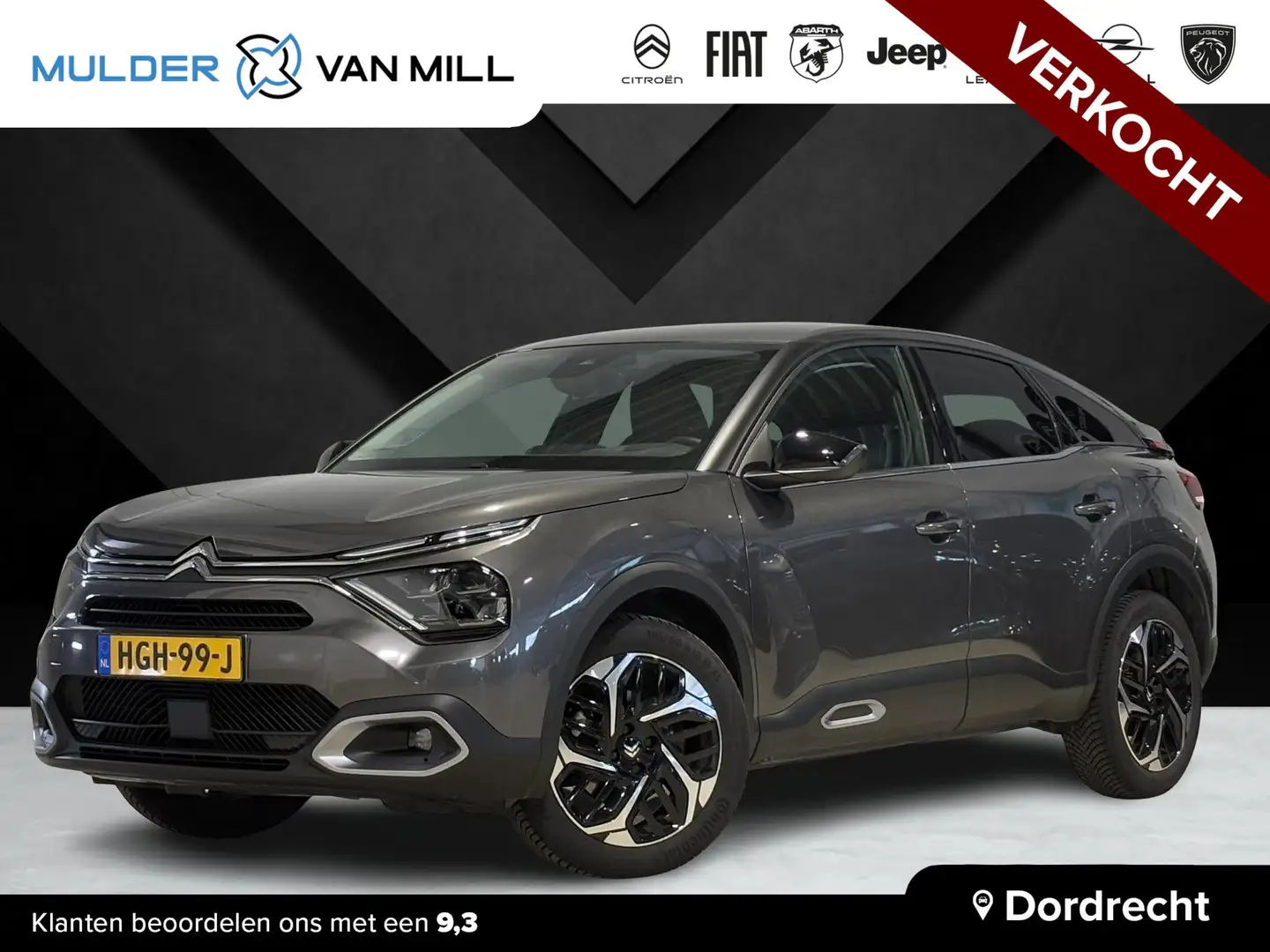 Citroen C4 Shine 1.2 Turbo 130pk | HEAD-UP | VOORRUITVERW. | Grigio - 1