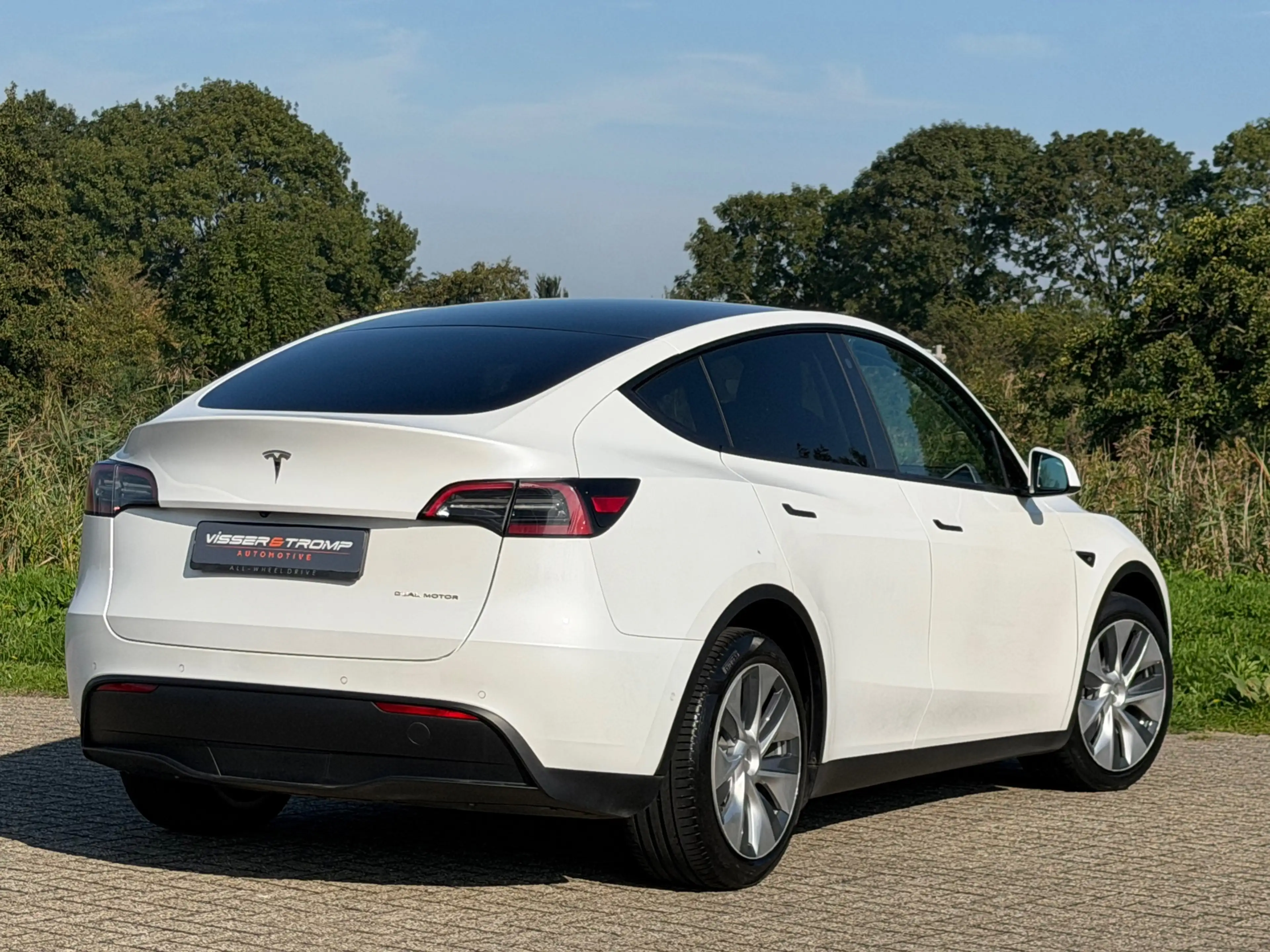 Tesla Model Y Long Range AWD 75 kWh - Pearl White - Panorama/Led — photo 18