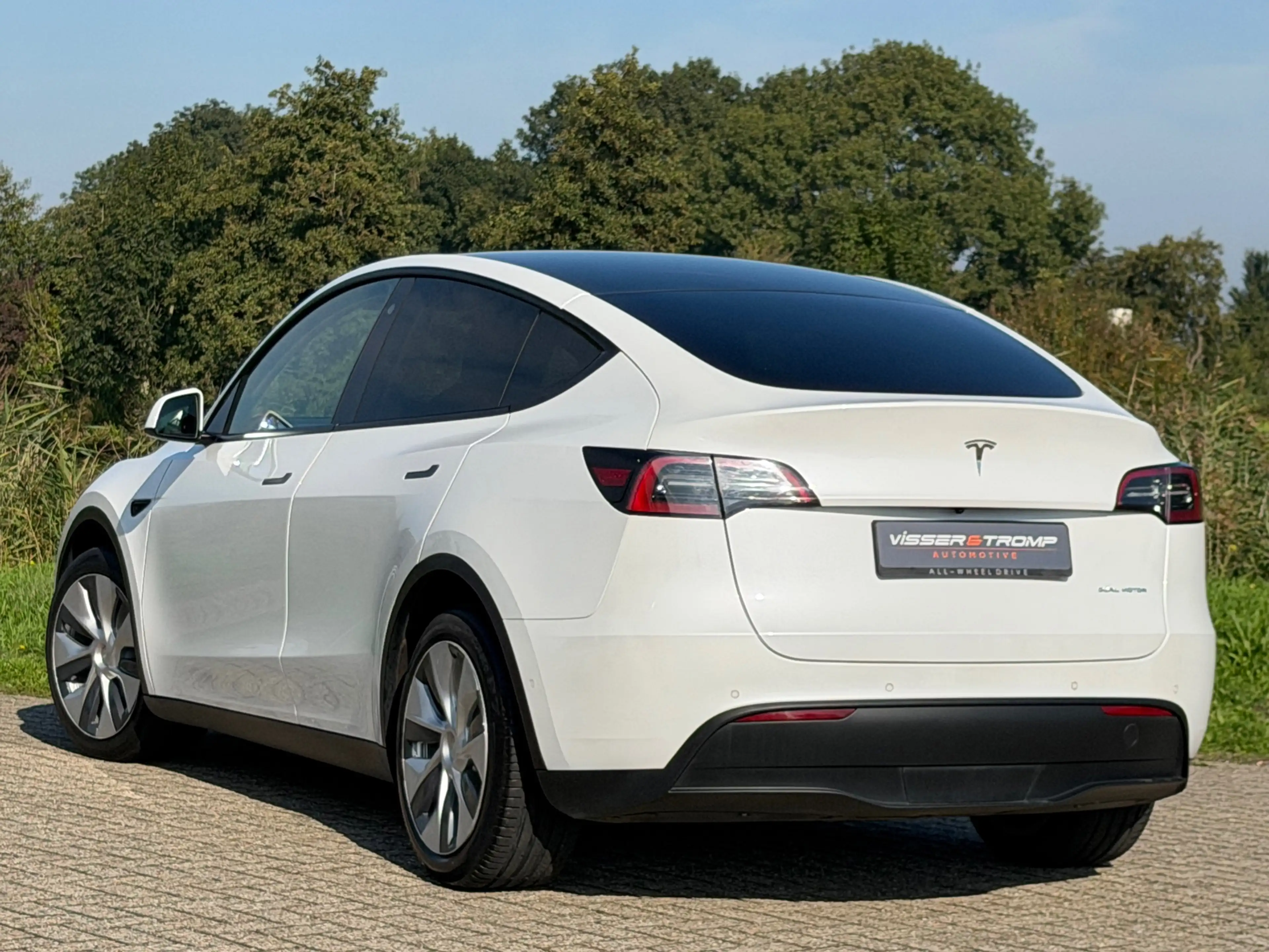 Tesla Model Y Long Range AWD 75 kWh - Pearl White - Panorama/Led — photo 21
