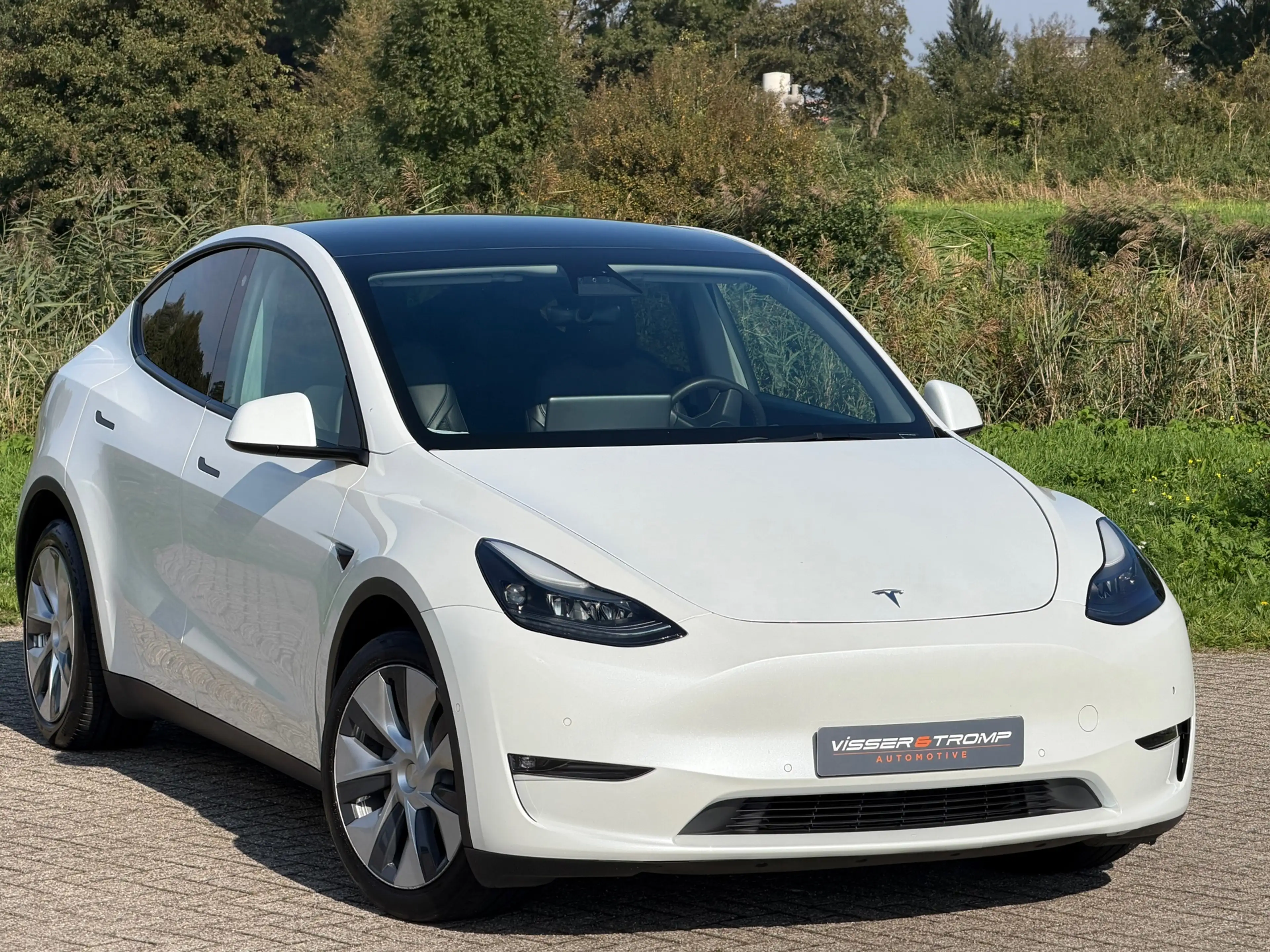 Tesla Model Y Long Range AWD 75 kWh - Pearl White - Panorama/Led — photo 20
