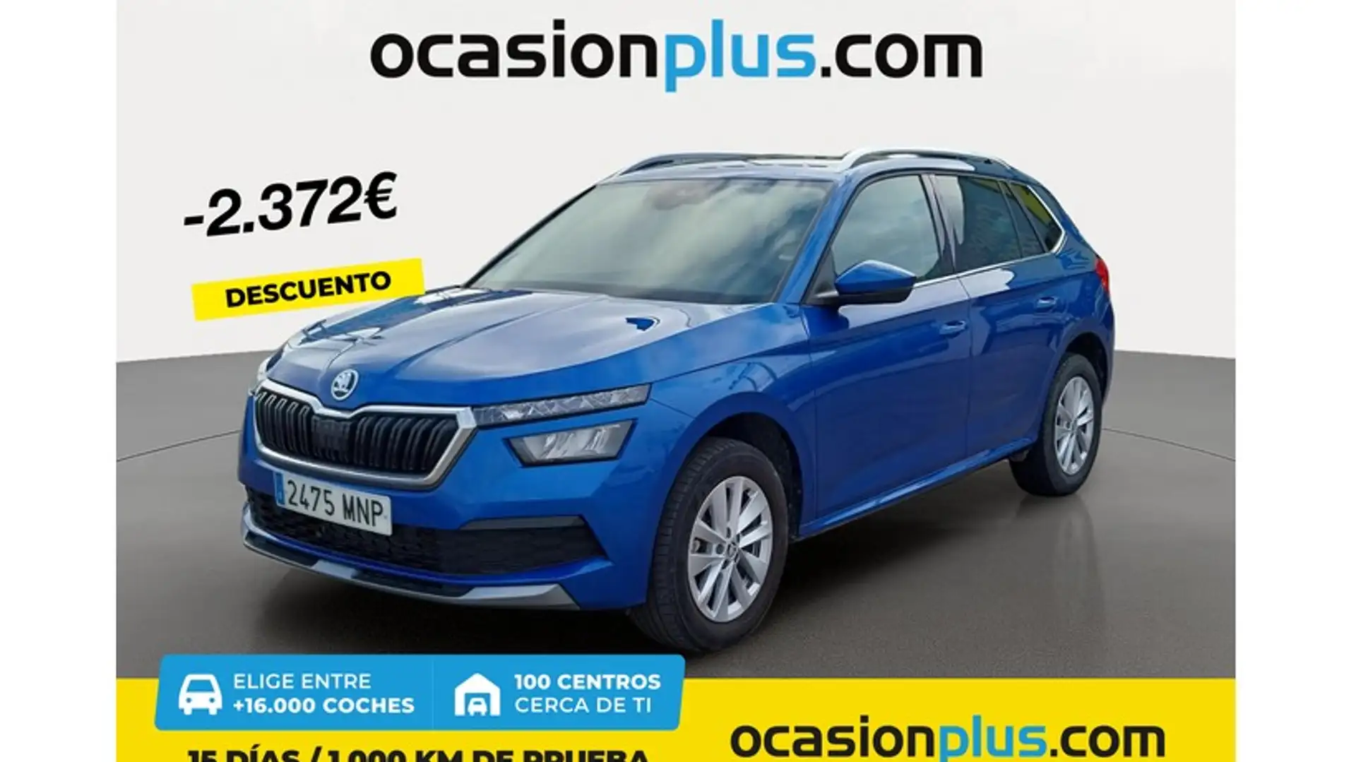 Skoda Kamiq 1.0 TSI Ambition 81kW Bleu - 1