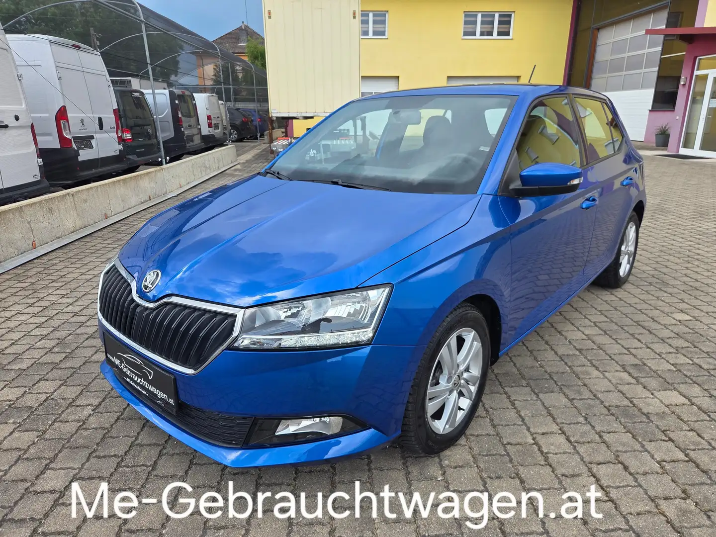Skoda Fabia *LED/TEMPOMAT/FREISPRECH/PDC/1.BESITZ* Blau - 1
