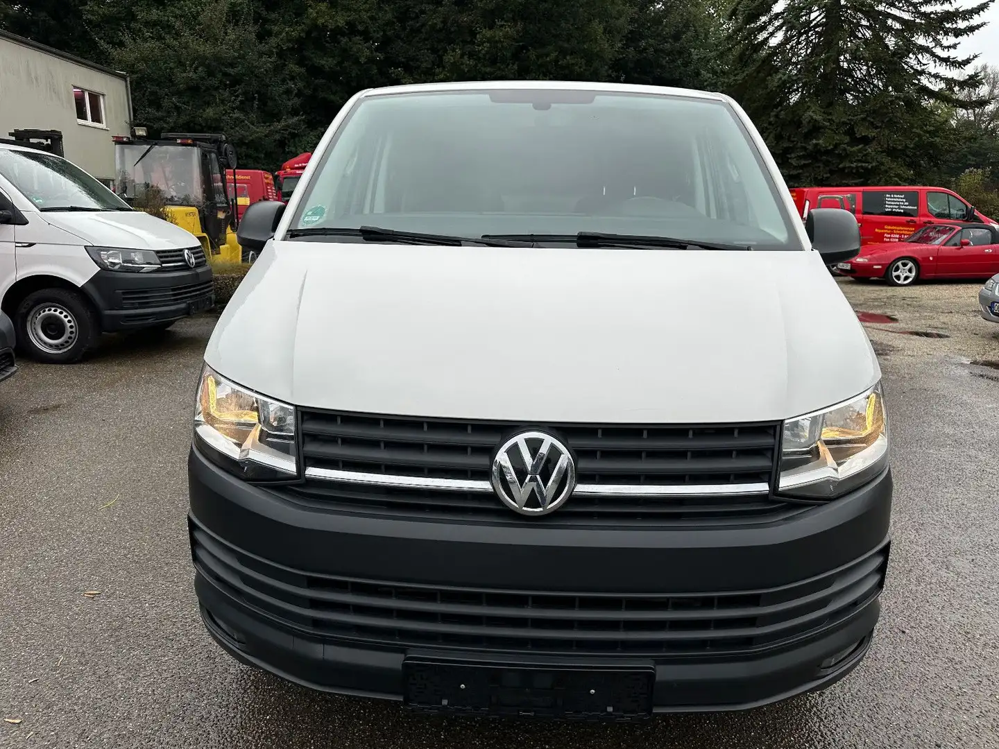 Volkswagen T6 Transporter Kasten DSG + Navi + PDC + Blanc - 2