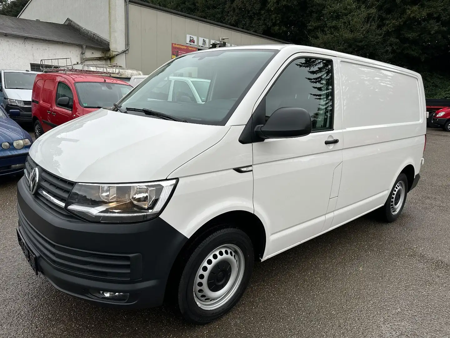 Volkswagen T6 Transporter Kasten DSG + Navi + PDC + Blanc - 1
