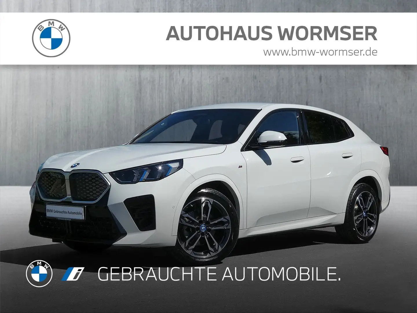 BMW iX2 eDrive20 M Sportpaket Head-Up DAB LED Shz Wit - 1