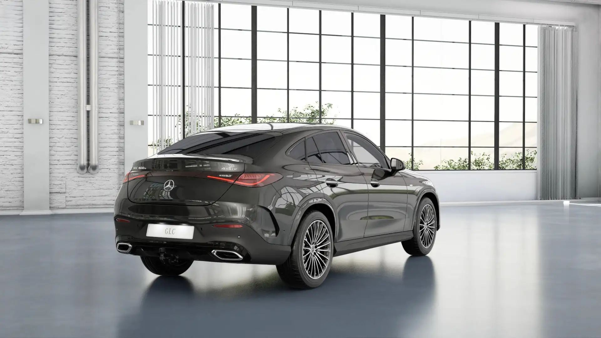 Mercedes-Benz GLC 400 Coupé 400e 4MATIC Sport Edition Gri - 2