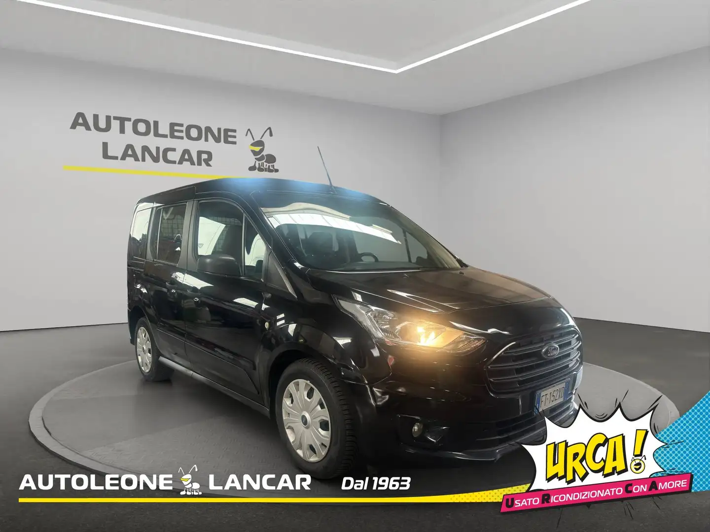Ford Transit Connect 220 1.5 tdci 100cv 5 Posti N1 E6 Noir - 1