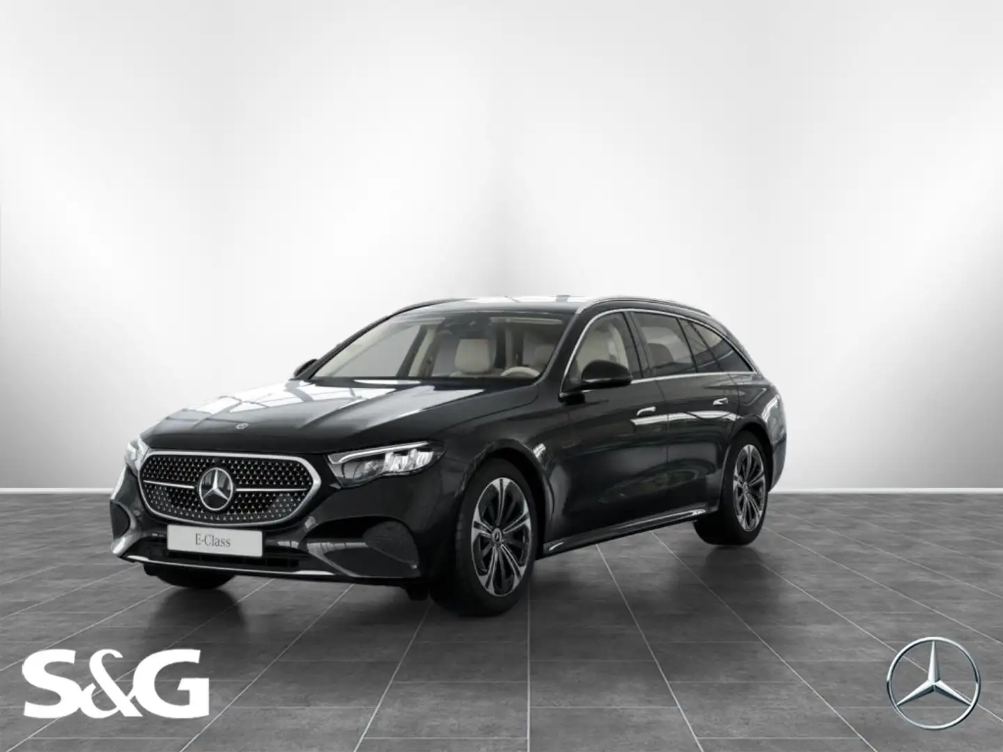 Mercedes-Benz E 300 AHK+TOTWINKEL+KAMERA+KEYLESS+CARPLAY+19" Schwarz - 1