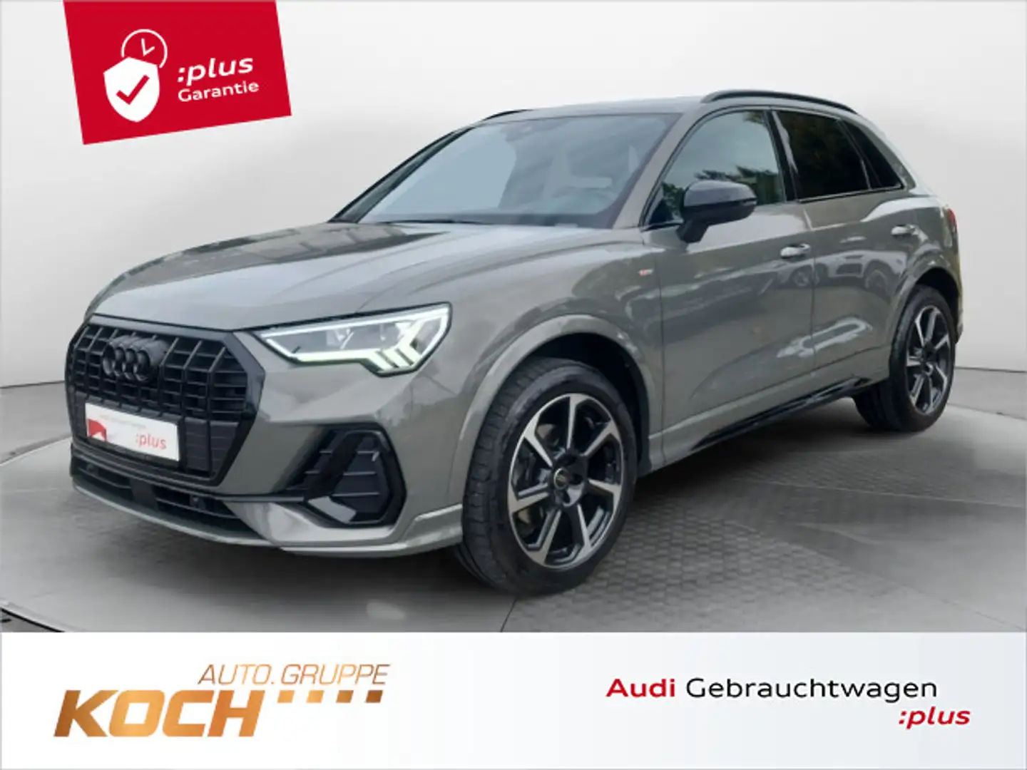 Audi Q3 35 TDI S-Tronic S-Line 2x, LED, AHK, ACC, Amb Grijs - 1
