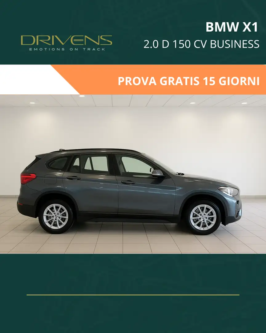 BMW X1 X1 sDrive18d Business Blu/Azzurro - 1