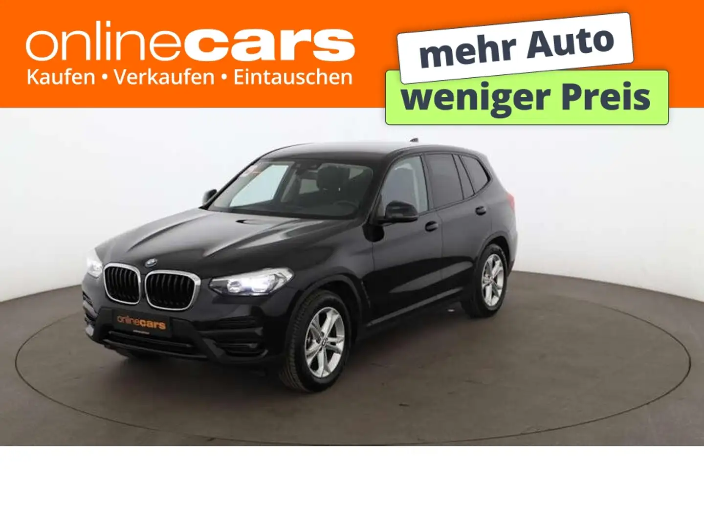 BMW X3 xDrive20d Advantage Aut LED NAVI SITZHZG TEMP Schwarz - 1