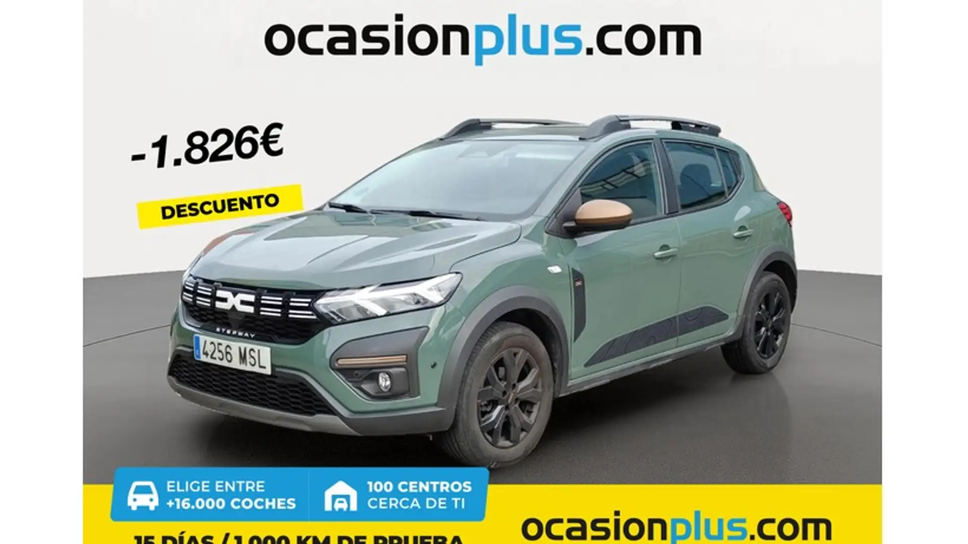 Dacia Sandero Stepway TCe Extreme Go 81kW Verde - 1