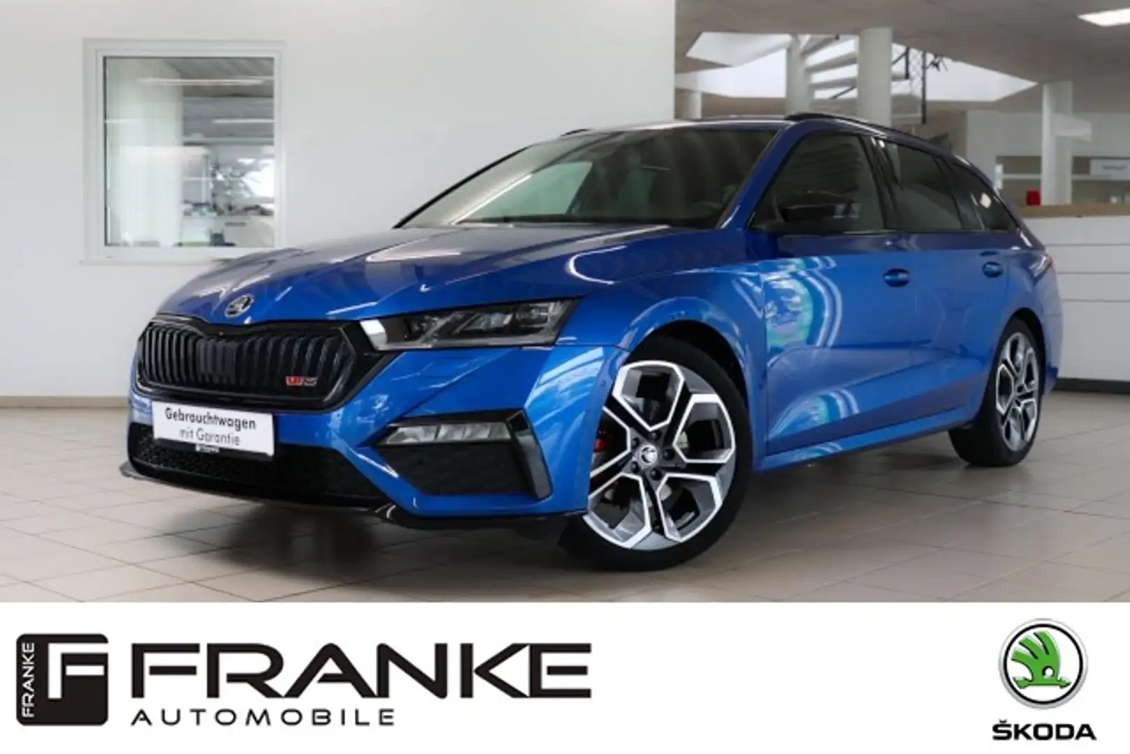 Skoda Octavia Combi RS Plus 2.0 TDI DSG 4x4 Klima Navi Blau - 1