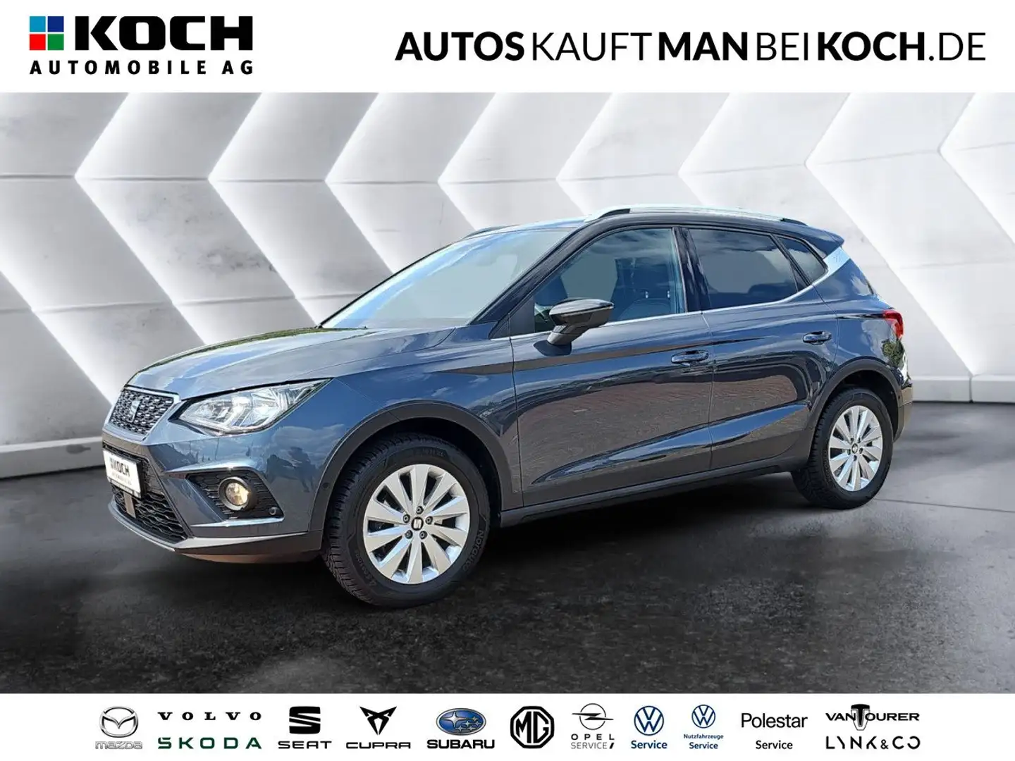 SEAT Arona Xcellence 1.0 TSI SHZ 2xPDC KAMERA Bluetooth Gris - 1
