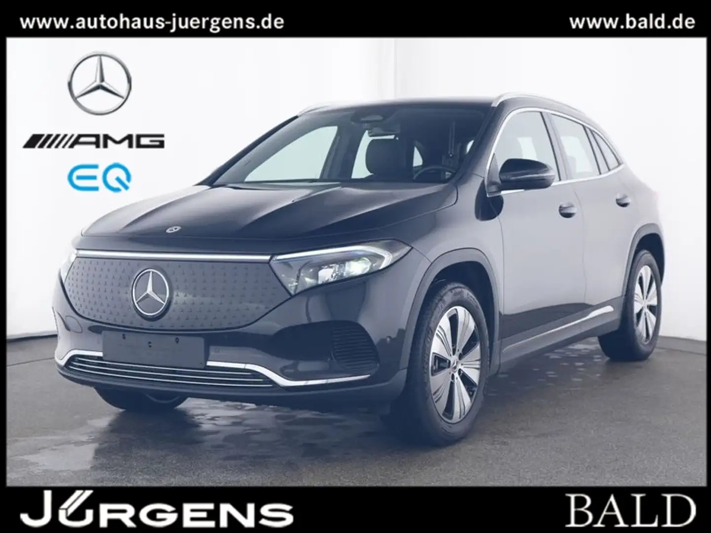 Mercedes-Benz EQA 300 4M Progressive/LED/Cam/Memo/AHK/Totw/18" Nero - 2
