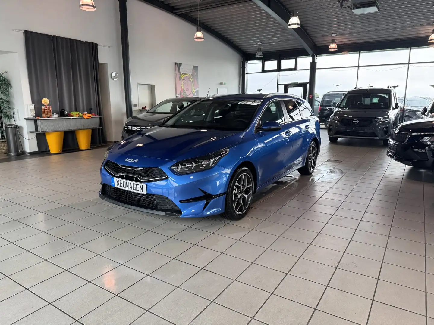 Kia Ceed / cee'd Sportswagon 1.5 Top EU Spirit|BUSINESS|LED|NAVI|KA Blu/Azzurro - 1