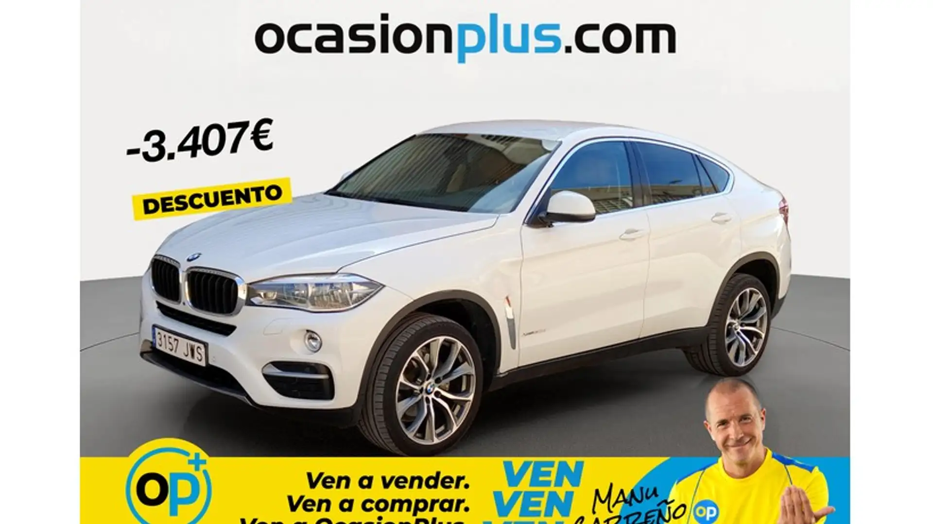 BMW X6 xDrive 30dA Blanco - 1