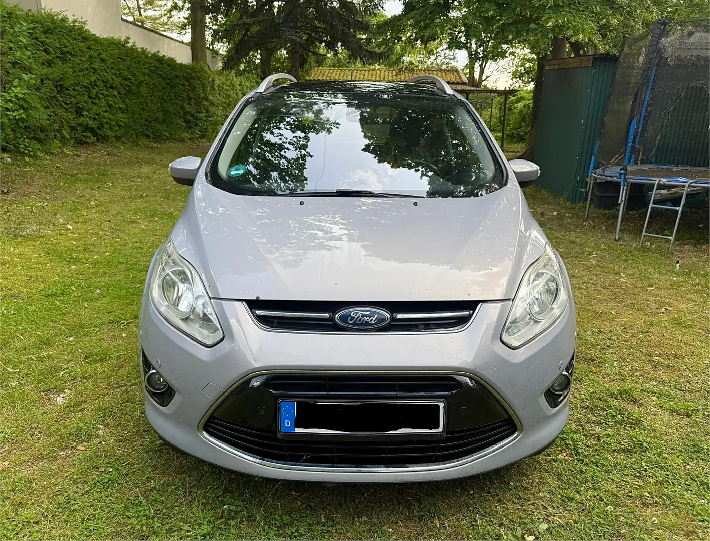 Ford Grand C-Max 2.0 TDCi Aut. TÜV Vollausstattung Grau - 2