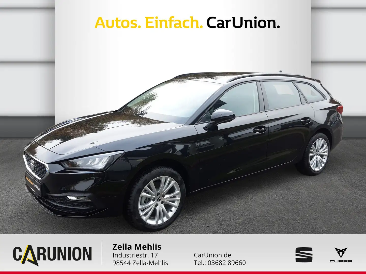 SEAT Leon Sportstourer Style Edit. 2.0 TDI 150 PS DSG Noir - 1