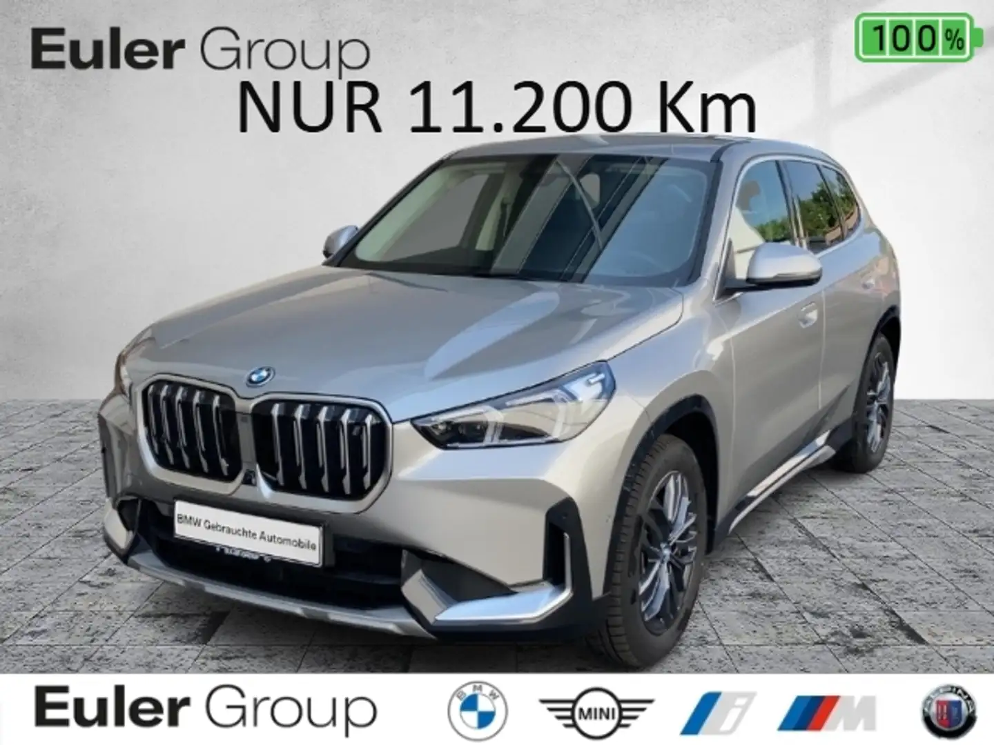 BMW iX1 30e xLine AHK M-Fahrw. ParkAss+ HUD AdLED   MemoSi Серый - 1