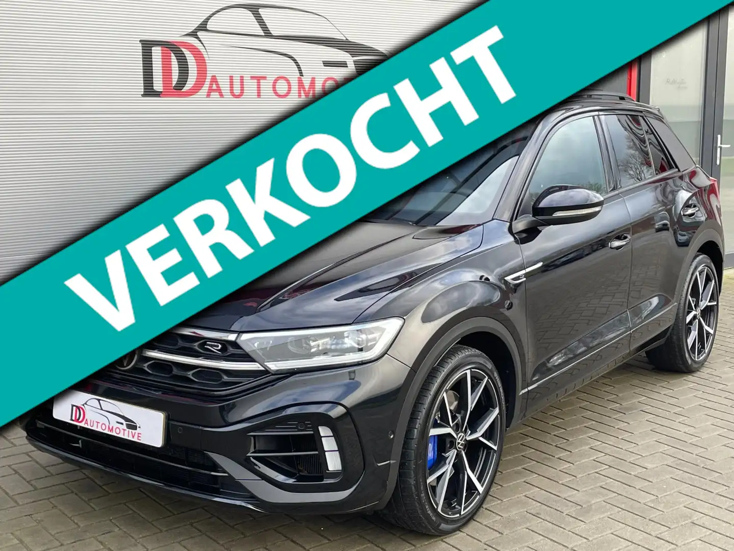 Volkswagen T-Roc 2.0 TSI 4Motion R KEYLESS/LANE/ACC/PANO/CARPLAY Schwarz - 1