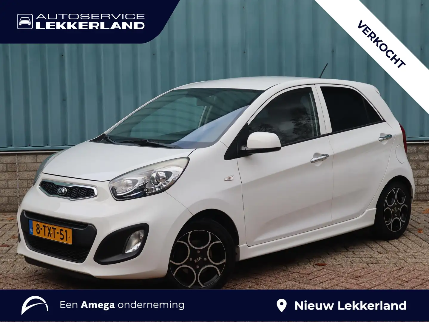 Kia Picanto World Cup Edition 1.0 CVVT 67pk | AIRCO | LAGE KM- Wit - 1