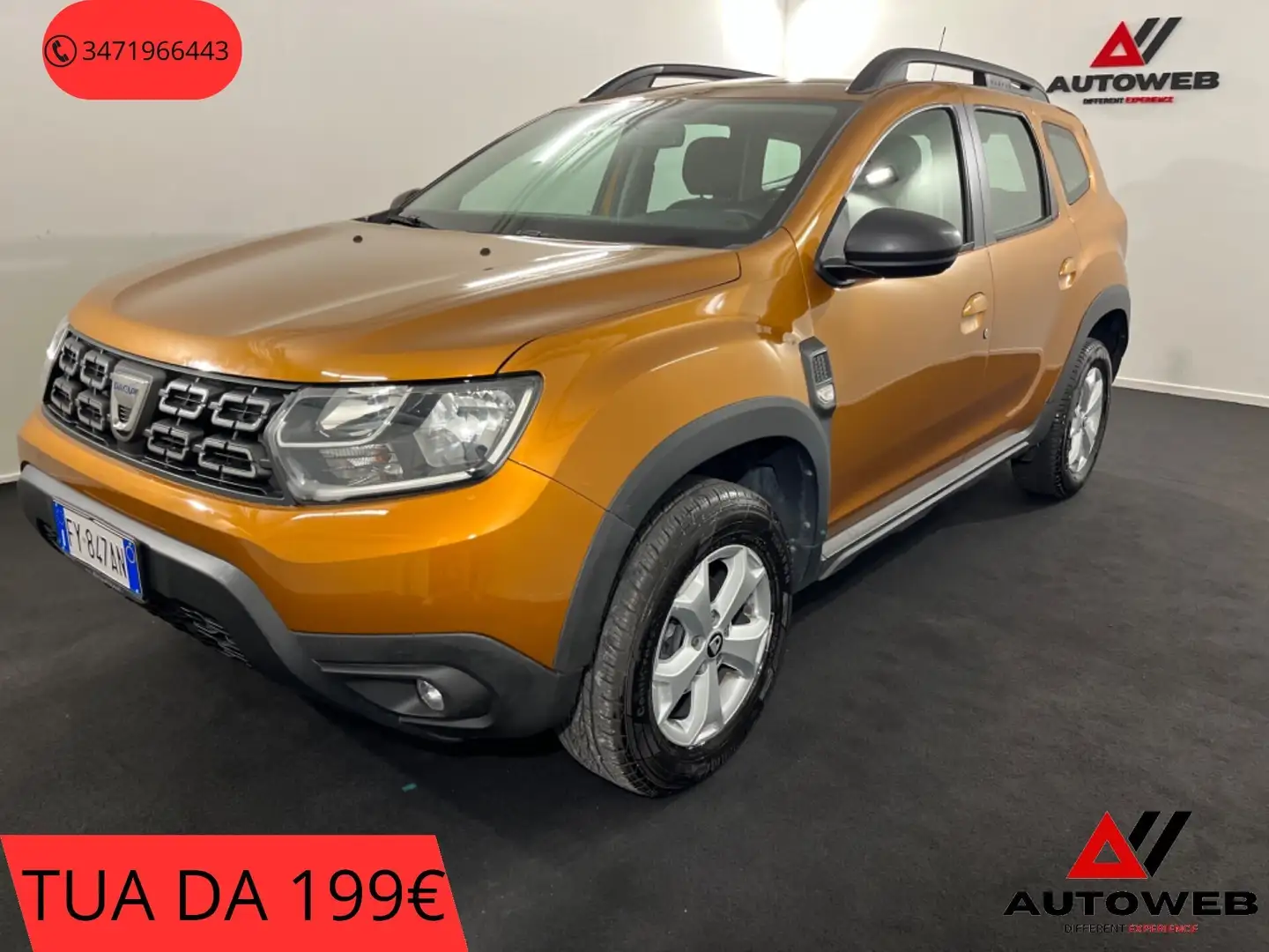 Dacia Duster 1.6 SCe 4x2 Comfort Arancione - 1