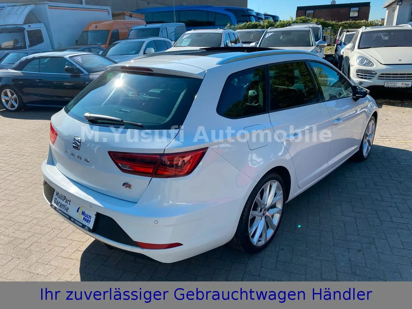 SEAT Leon LEON 2.0 TDI ST FR DSG PANORAMA|LED|R-CAM Weiß - 2