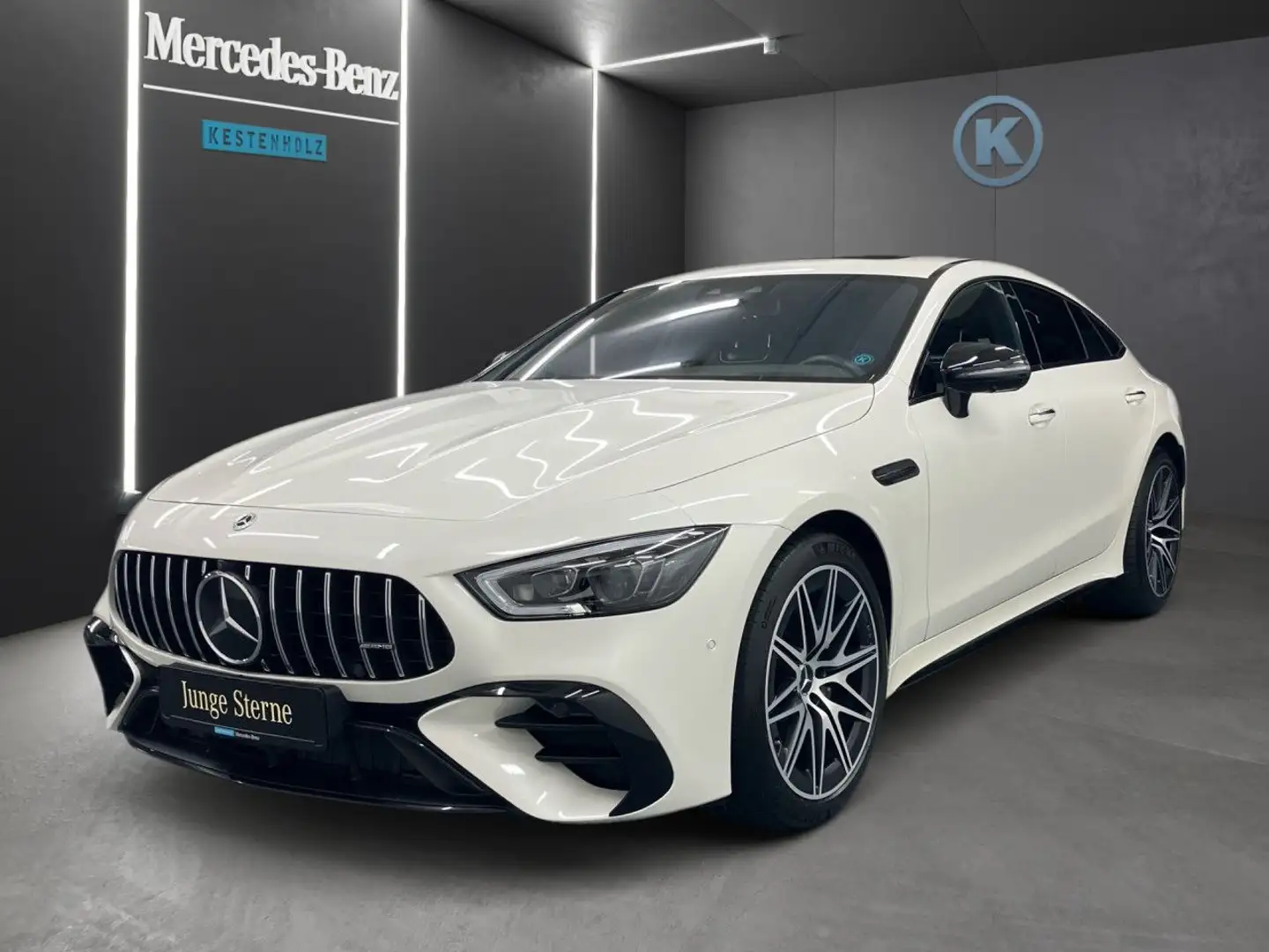 Mercedes-Benz AMG GT 43 Cp. 4M Perf-Abgas Fahrass WideScreen Weiß - 2