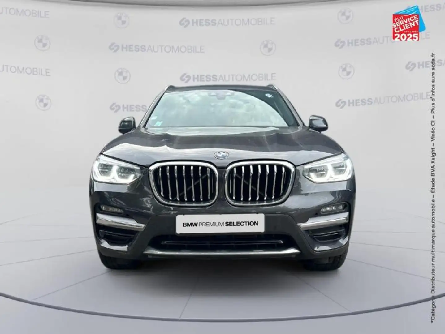 BMW X3 xDrive30eA 292ch Luxury 10cv GPS Camera T Ouvrant UHD Grijs - 2
