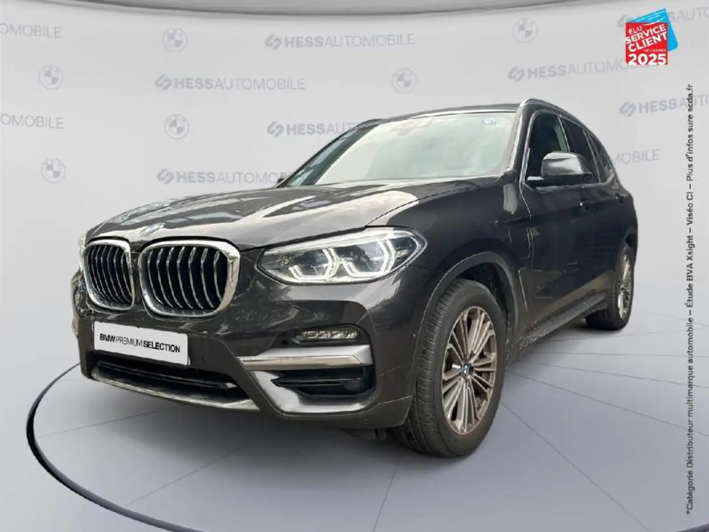 BMW X3 xDrive30eA 292ch Luxury 10cv GPS Camera T Ouvrant UHD Grijs - 1
