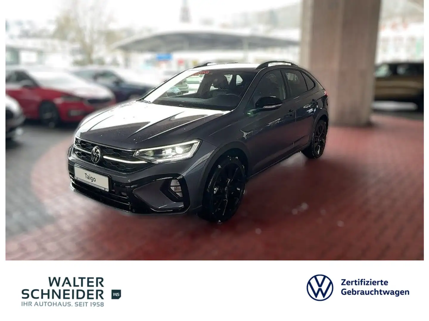 Volkswagen Taigo R-Line 1.5 TSI 150 PS DSG AHK Navi Kamera Grau - 1