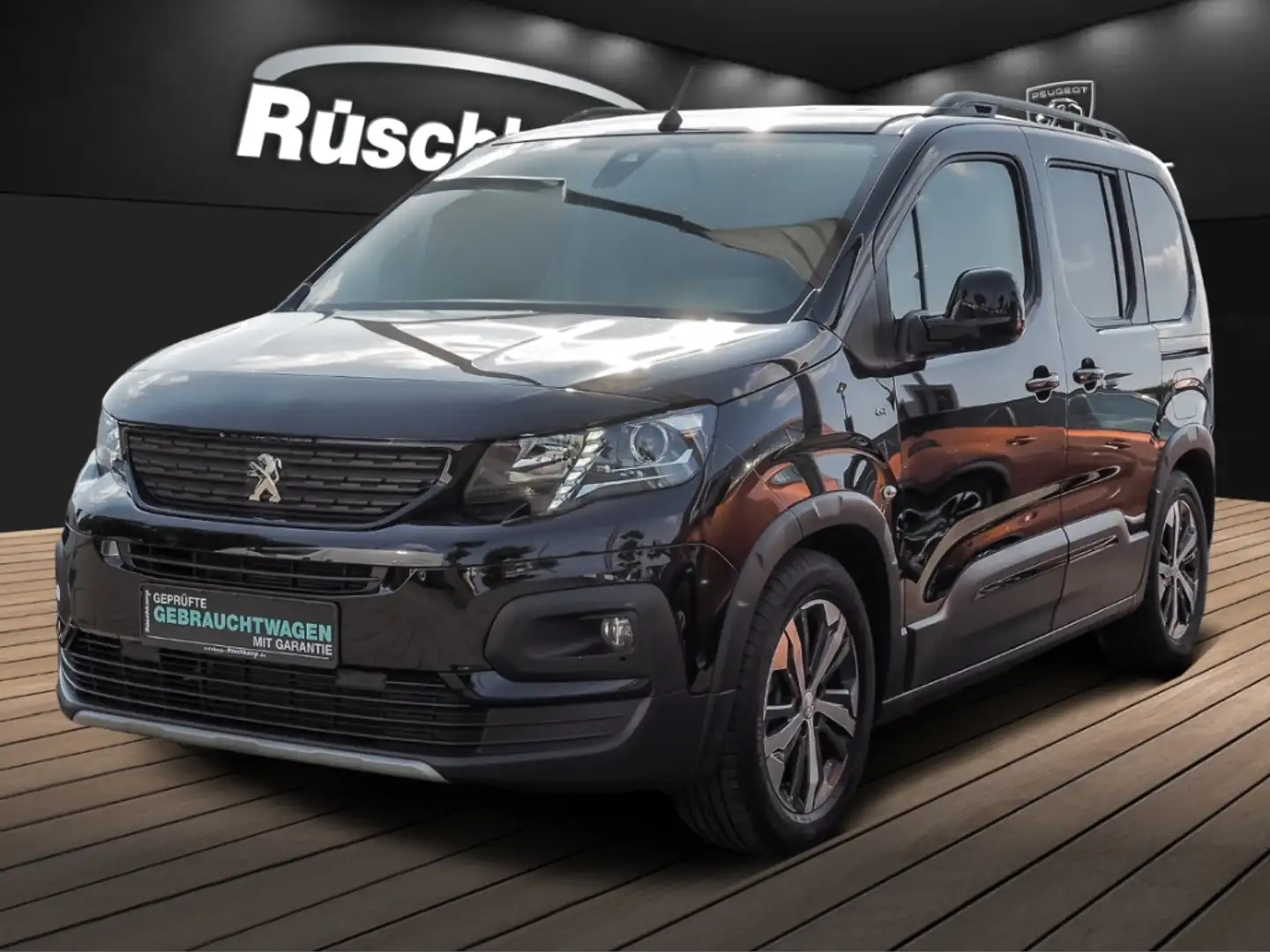 Peugeot Rifter GT Elektro L1 RückKam PDCv+h 2-Zonen-Klima Noir - 1