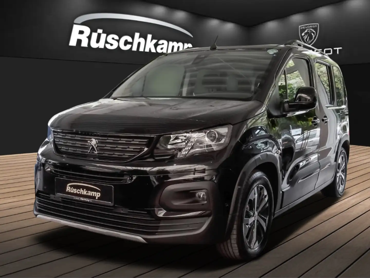 Peugeot Rifter GT Elektro L1 RückKam PDCv+h 2-Zonen-Klima Schwarz - 1