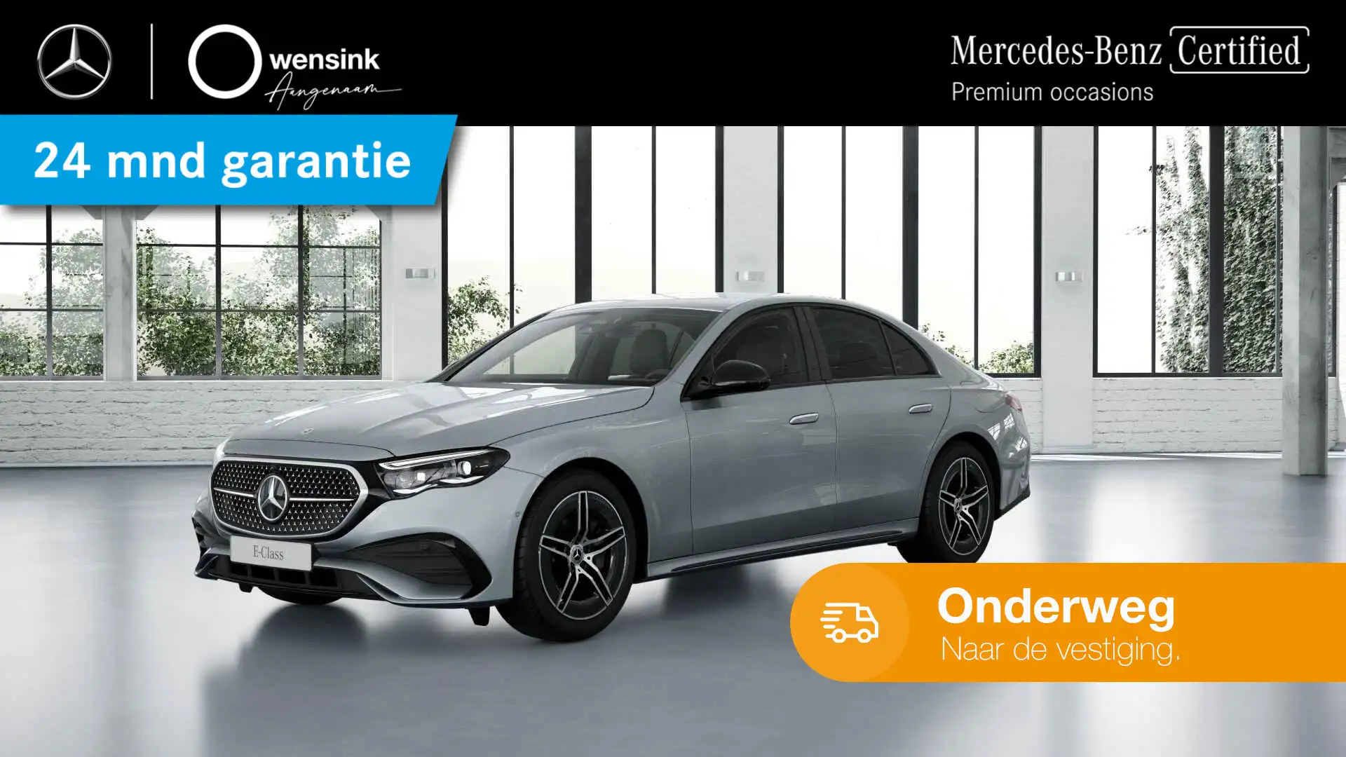 Mercedes-Benz E 300 e AMG Line | Superscreen | Winter pakket | Memory Gümüş rengi - 1