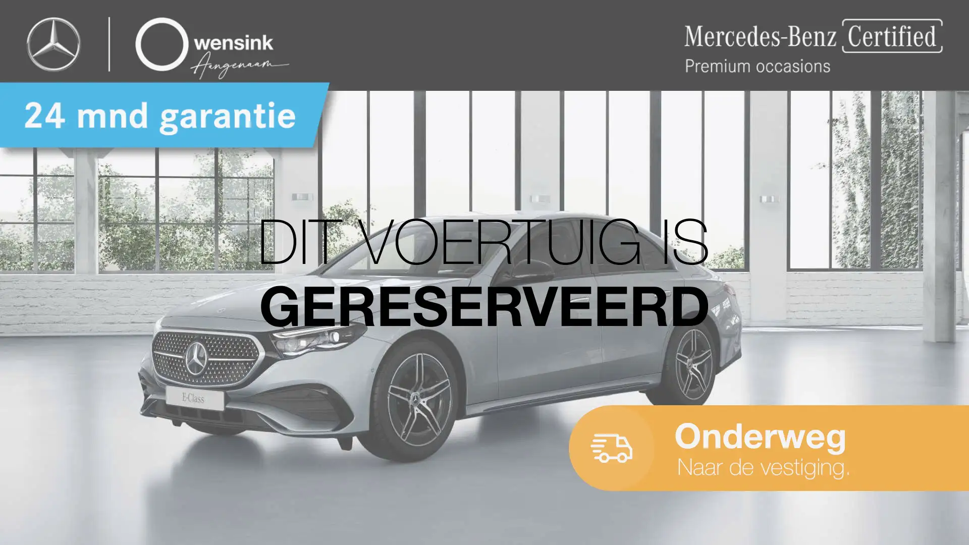 Mercedes-Benz E 300 e AMG Line | Superscreen | Winter pakket | Memory Argent - 1
