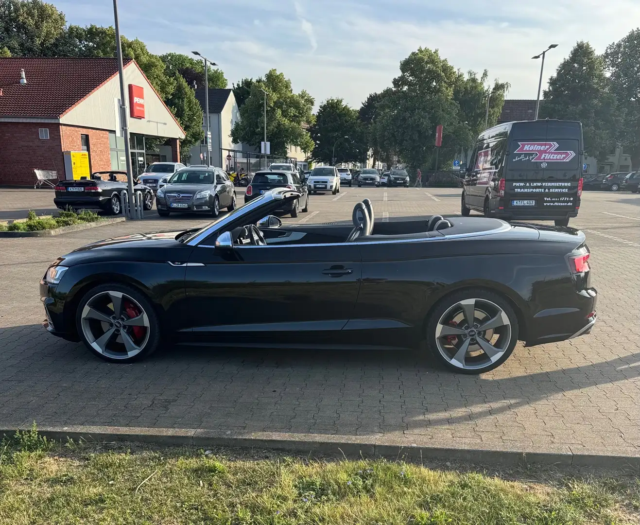 Audi S5 S5 Cabrio HUD Matrix 20" S-Sitze+ Voll 2.Hd Top ! Schwarz - 1