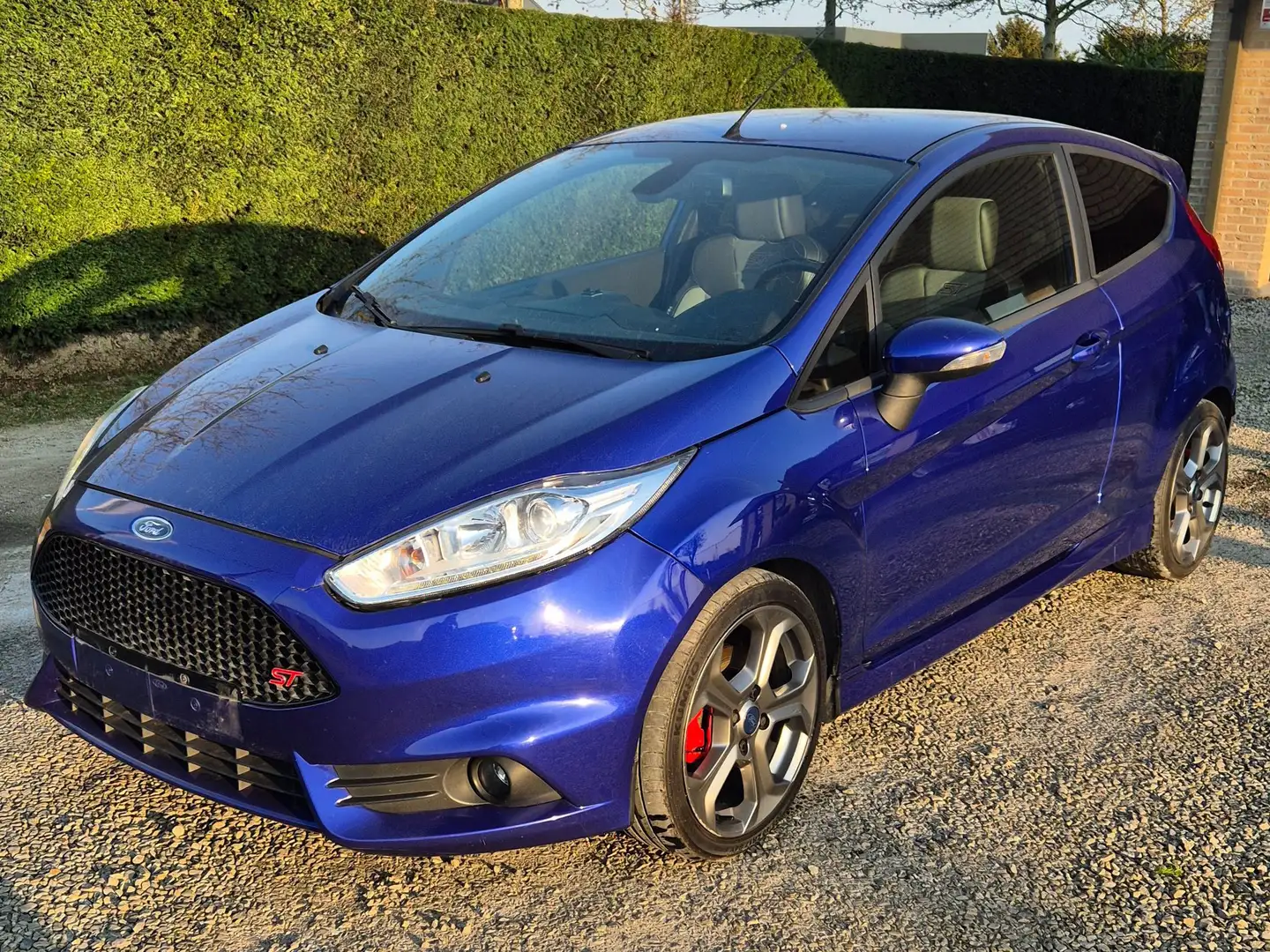 Ford Fiesta ST Bleu - 2
