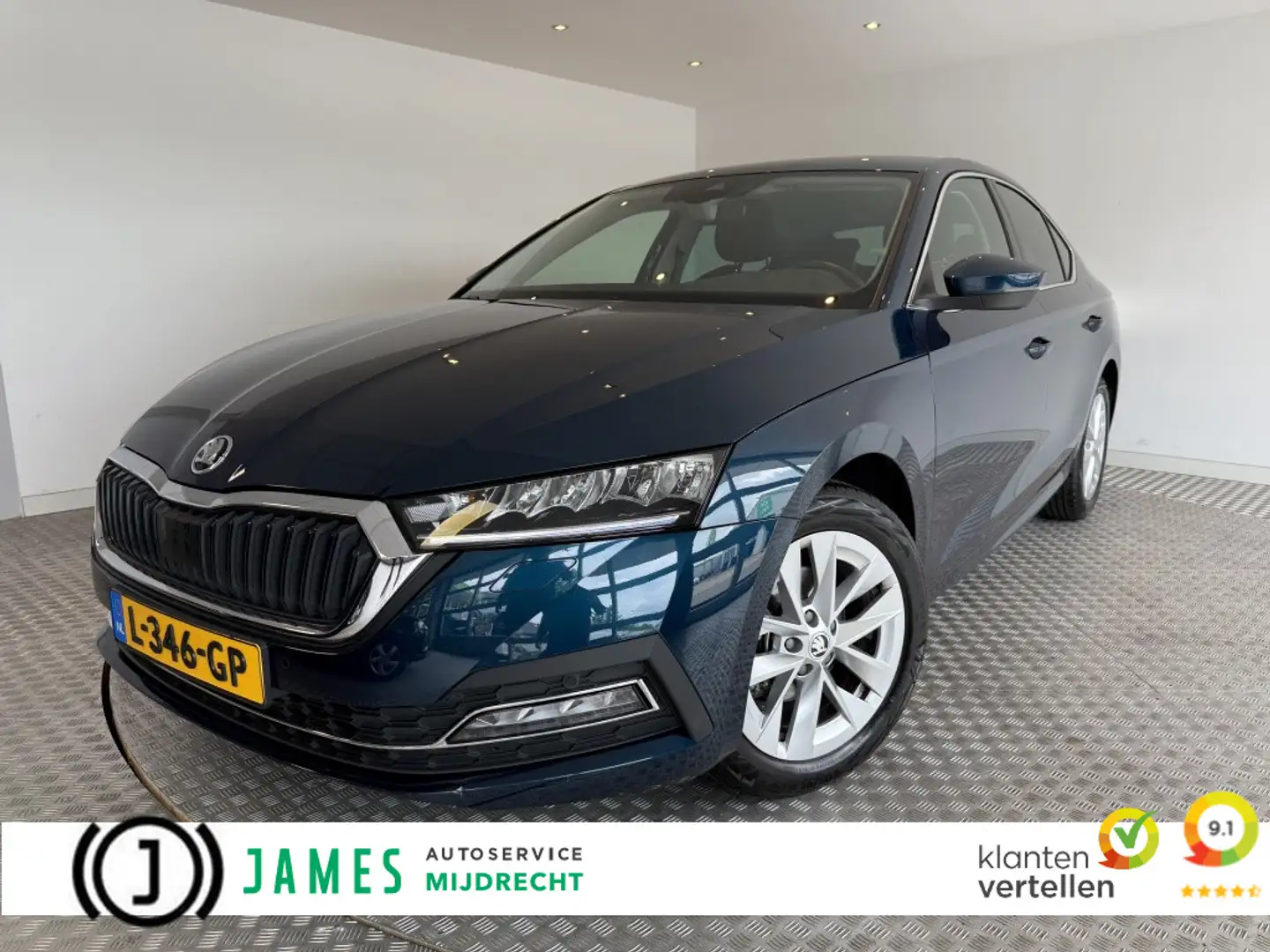 Skoda Octavia 1.0 TSI Style Apple/Android, Stoelverwarming Blau - 1