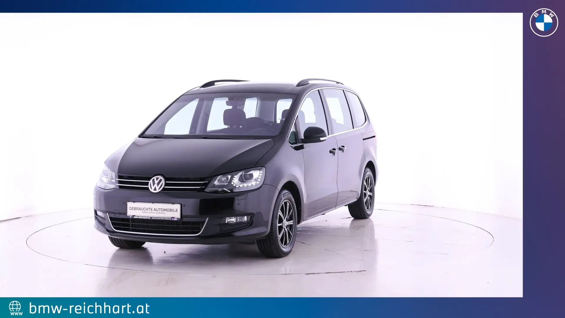 Volkswagen Sharan Sharan Business SCR 2,0 TDI DS Schwarz - 1