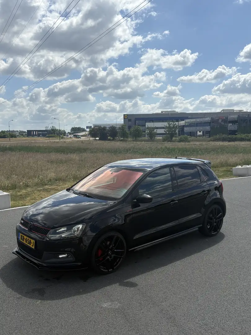Volkswagen Polo 1.4 TSI GTI Zwart - 1